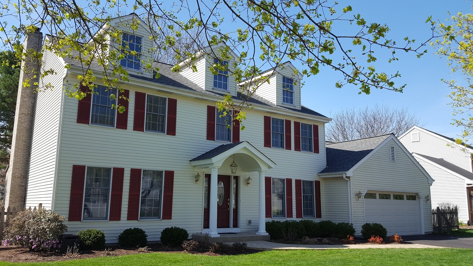 House With Red Shutters