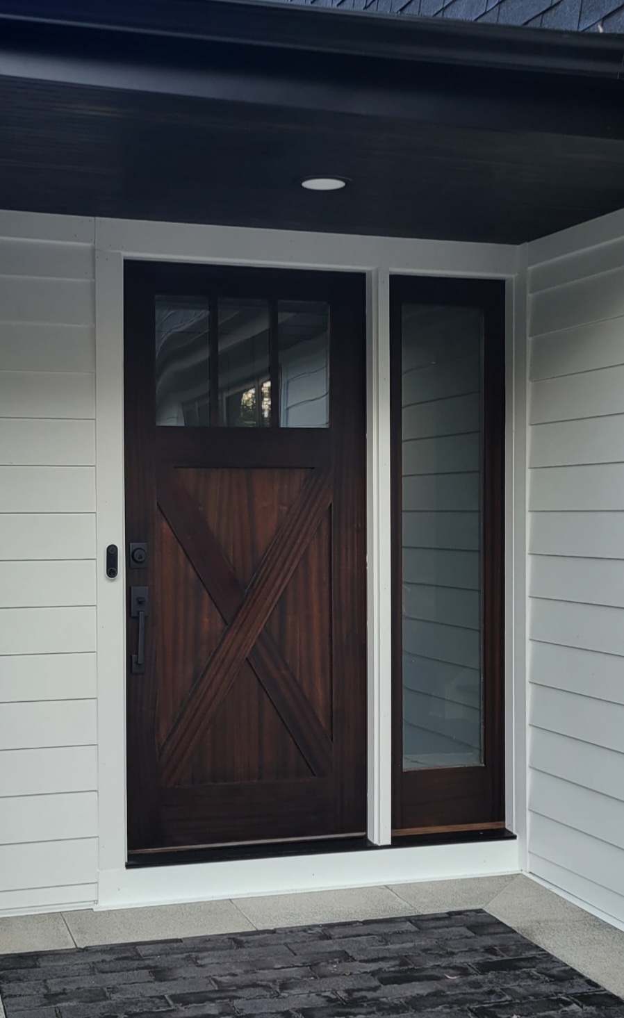 Doors X With Glass And Glass Panel