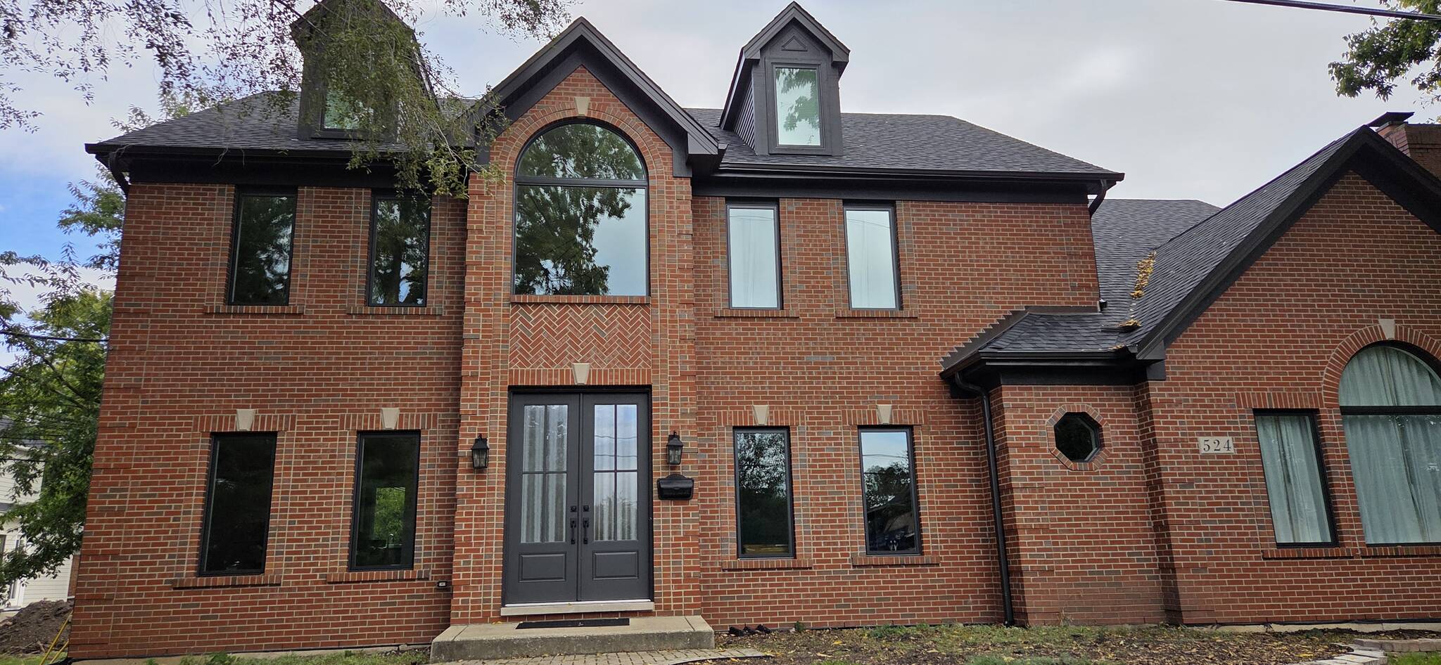 Windows & Entry Door Black