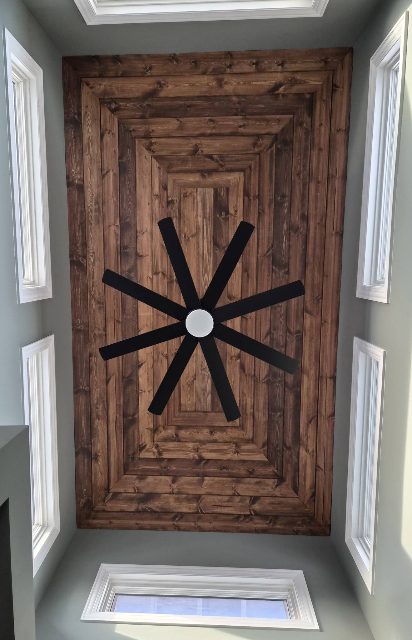 Interior Details Wood Ceiling Mudroom